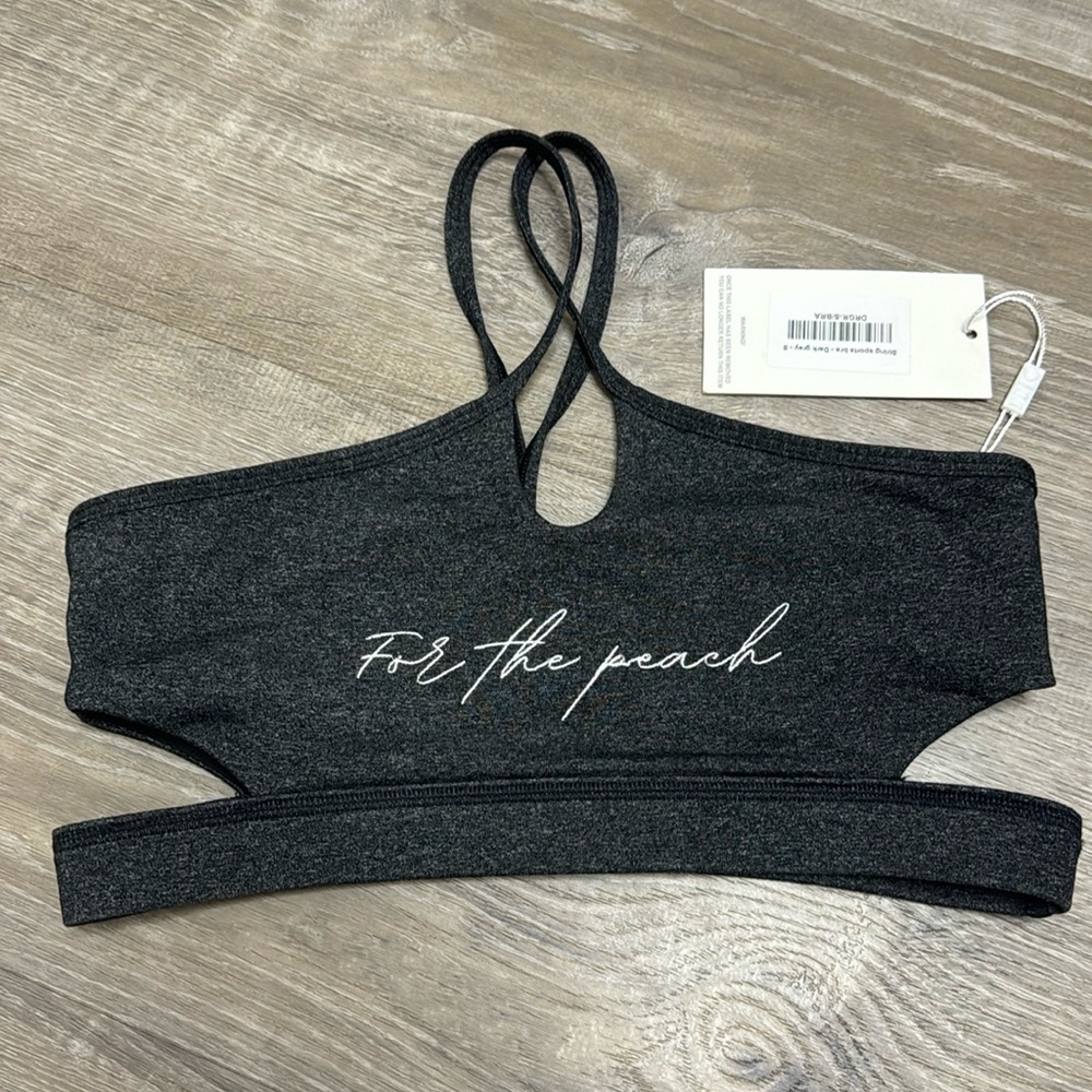 For The Peach Aphrodite Cross Bra